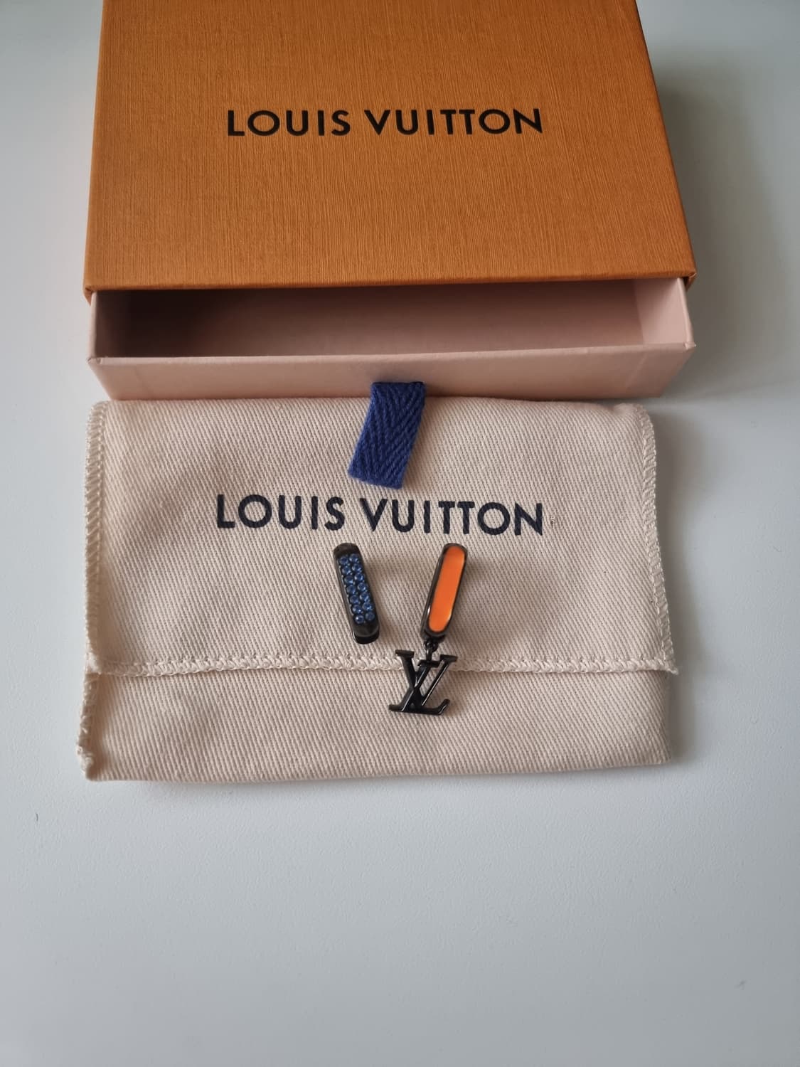 루이비통 파라다이스 체인 드롭 귀걸이 남성용 상품이미지5