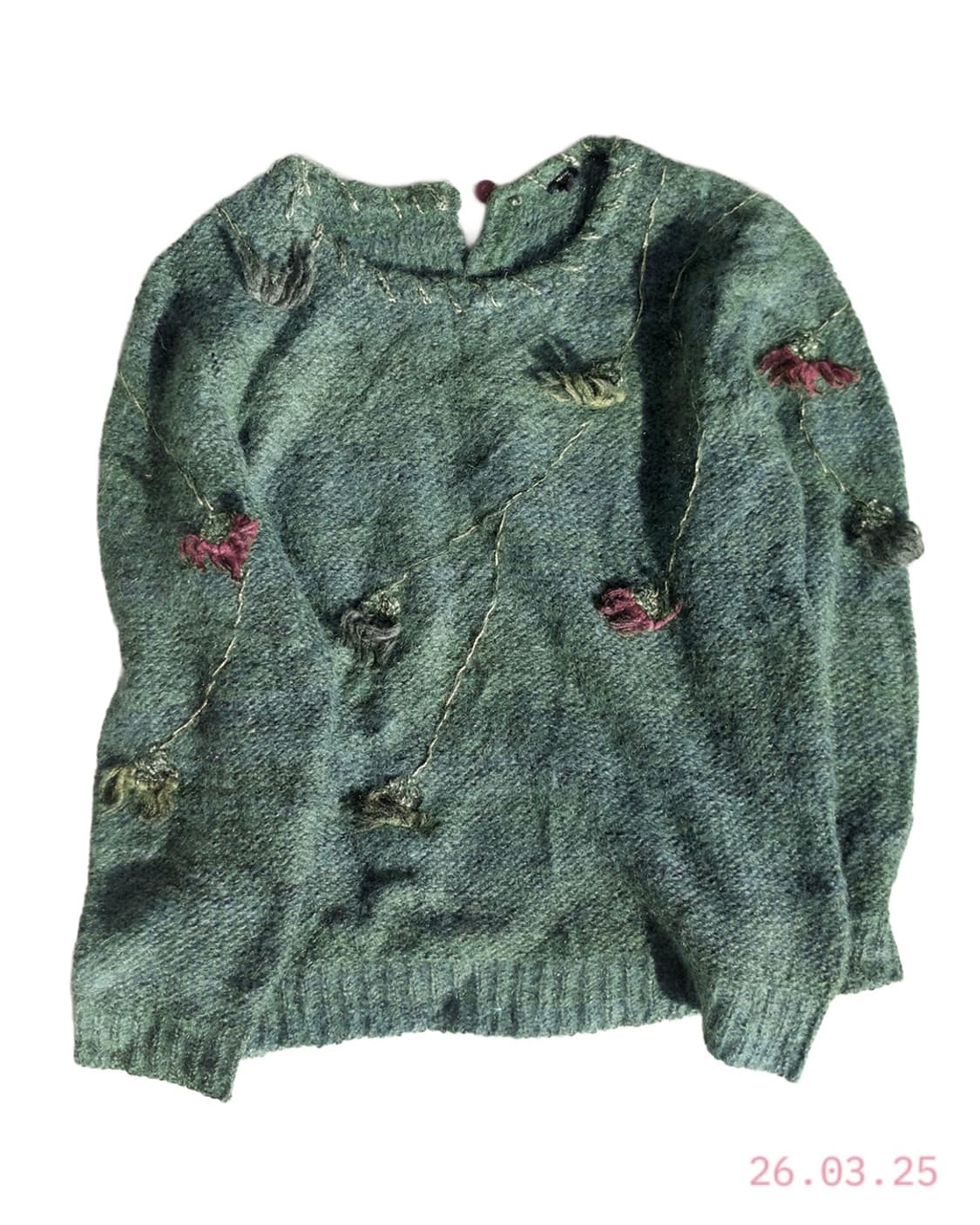 Forest Green Top 그린니트 상품이미지2