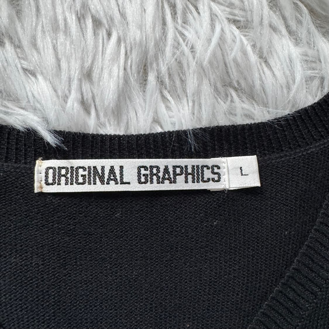 ORIGINAL GRAPHICS 일본빈티지 니트 베스트 빈티지베스트 상품이미지4