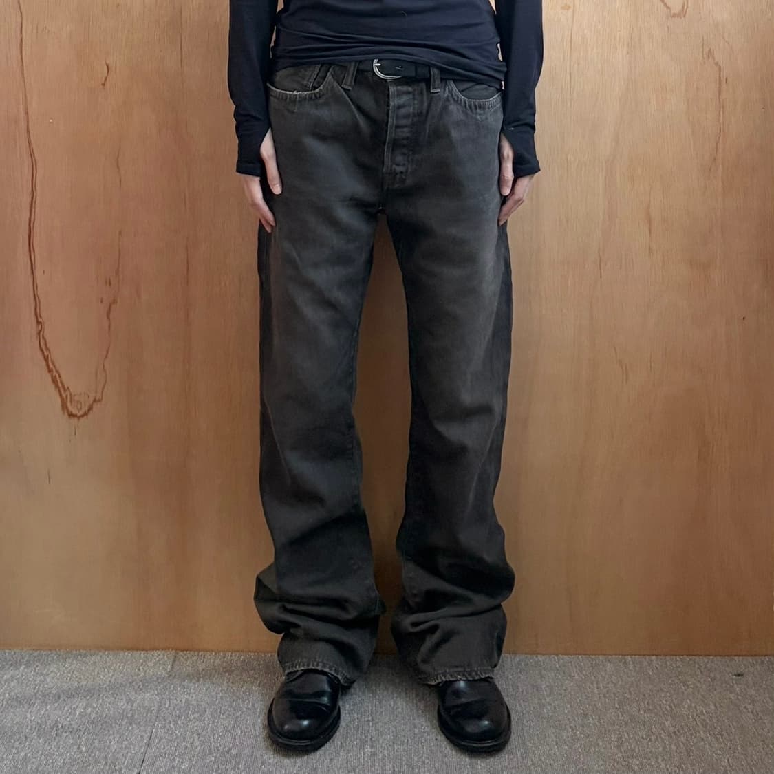 캐피탈 신치백 플레어 데님팬츠 상품이미지1