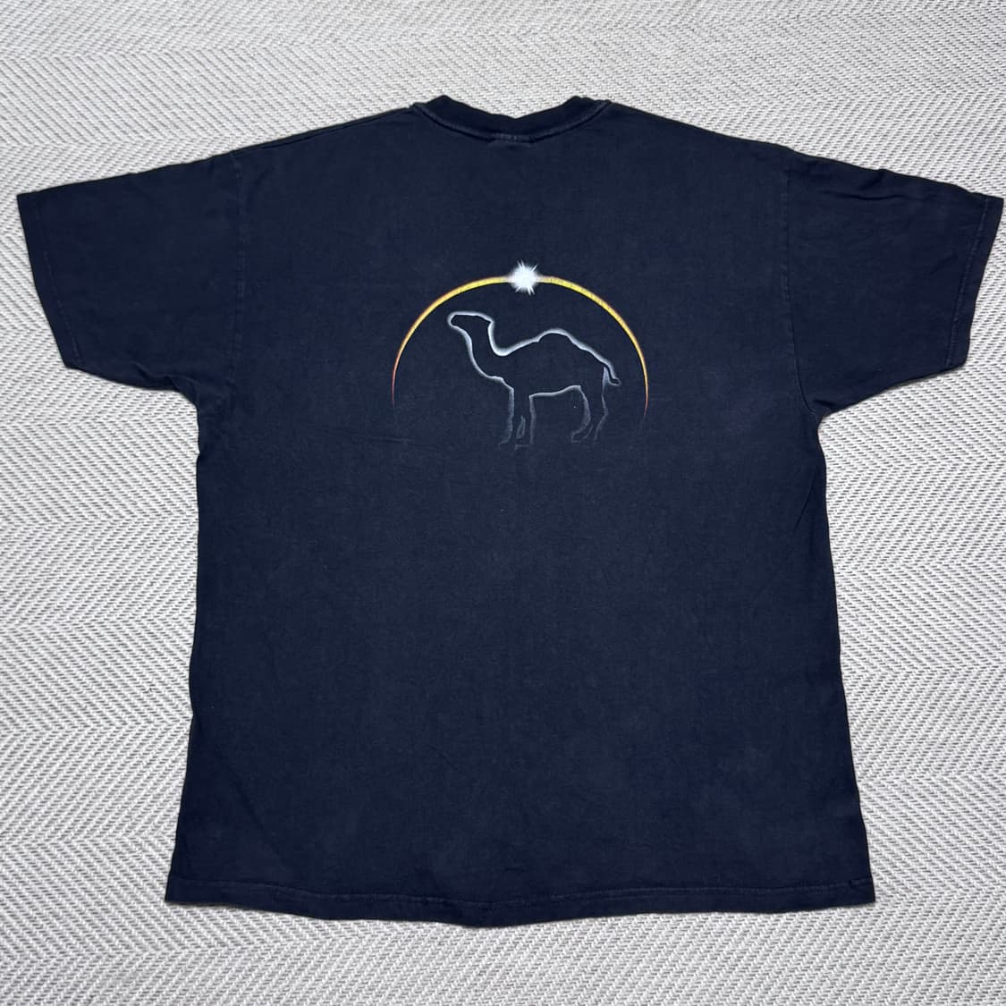 (XL) 9Os 빈티지 카멜 프로모 이클립스 포켓 티셔츠 상품이미지1