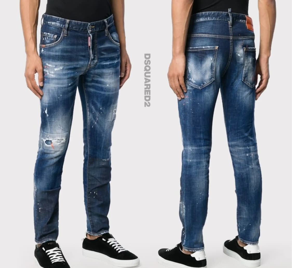 디스퀘어드2 정품 데님 스케이터 진 46 (30) 상품이미지1