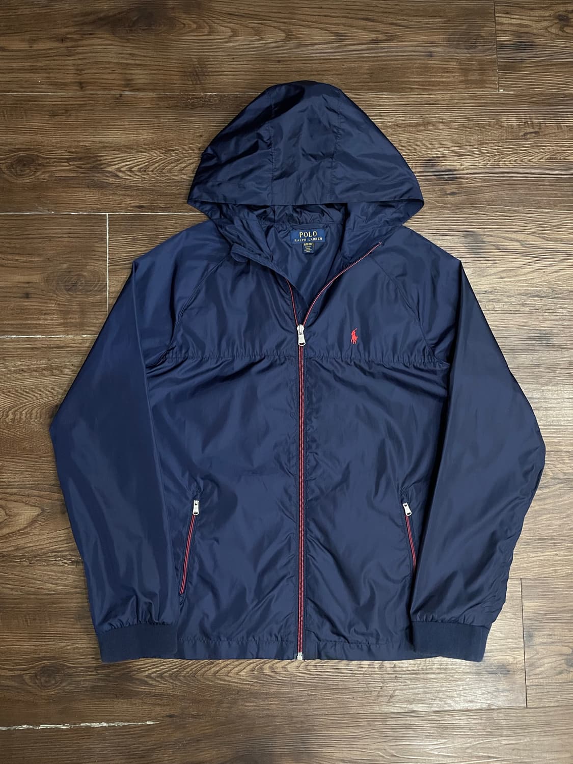 폴로 랄프로렌 폴리쉘 바람막이 자켓 네이비 상품이미지3