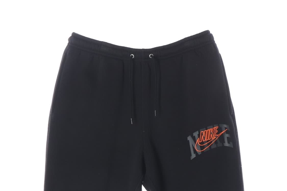 나이키 오렌지 로고 블랙 조거 팬츠 L 상품이미지3
