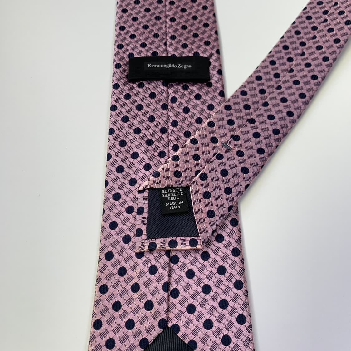 에르메네질도 제냐 이태리 100실크 명품 클래식넥타이 신형라벨 A+ 상품이미지7