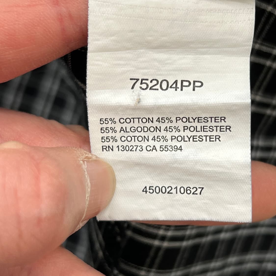 랭글러 체크 웨스턴셔츠 r3380 상품이미지7