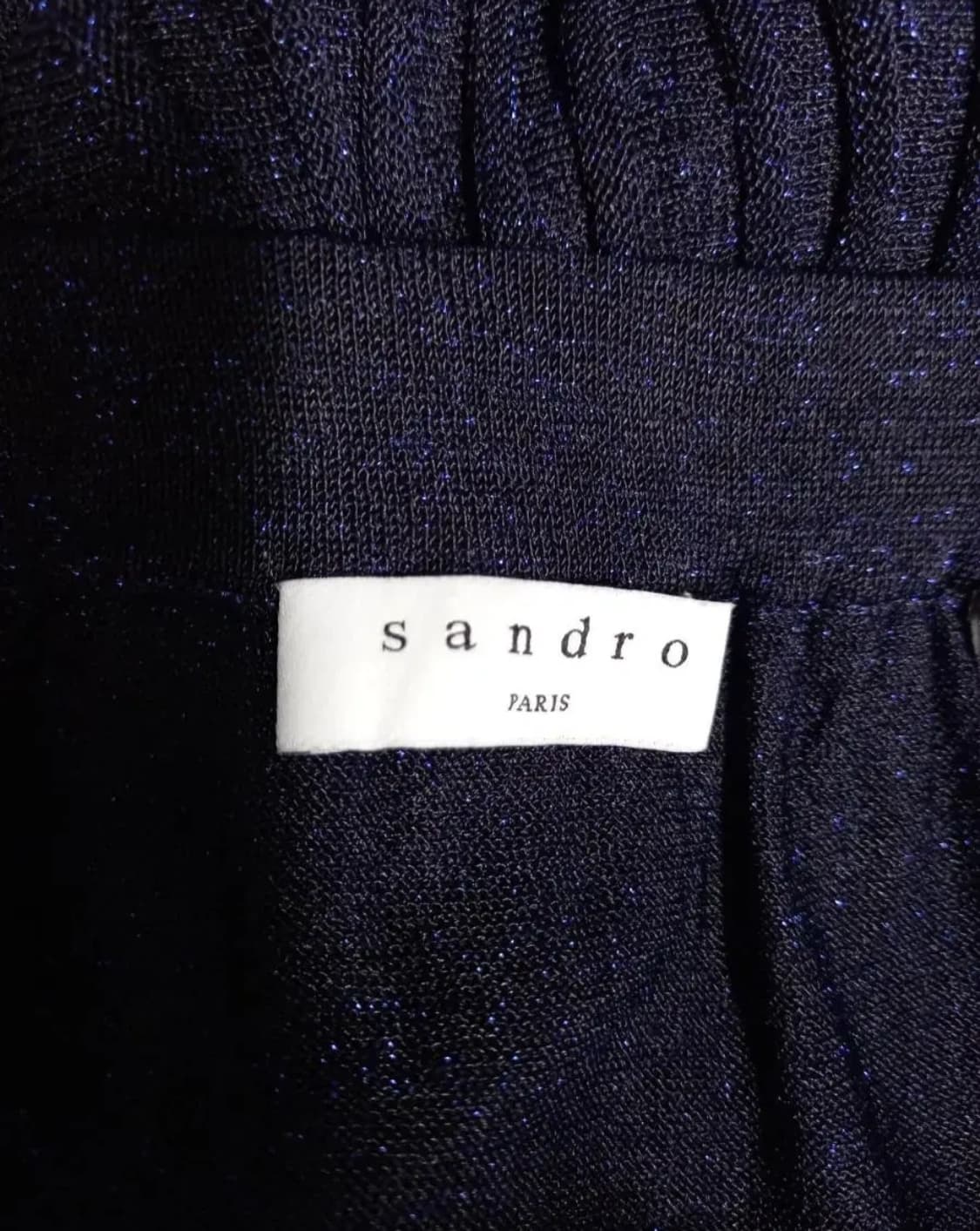 새 산드로 SANDRO 플리츠 춘하 롱 니트 스커트44.55 상품이미지9