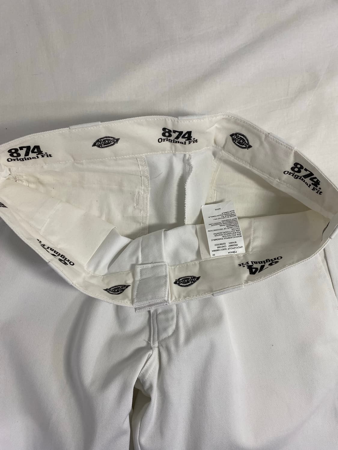 디키즈 874 화이트 워크팬츠 코튼팬츠 32/32 상품이미지4