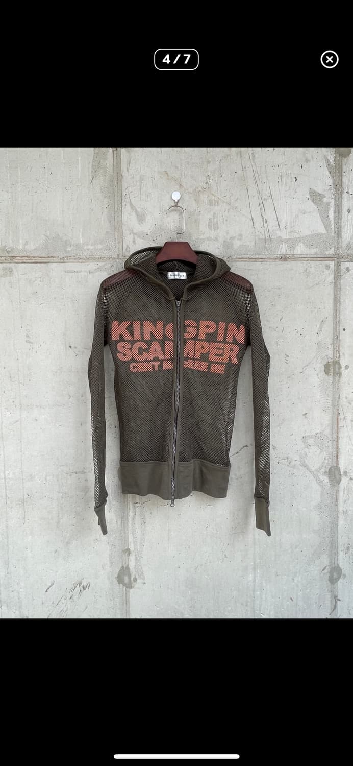 Vtg see through hooded zip up 상품이미지1