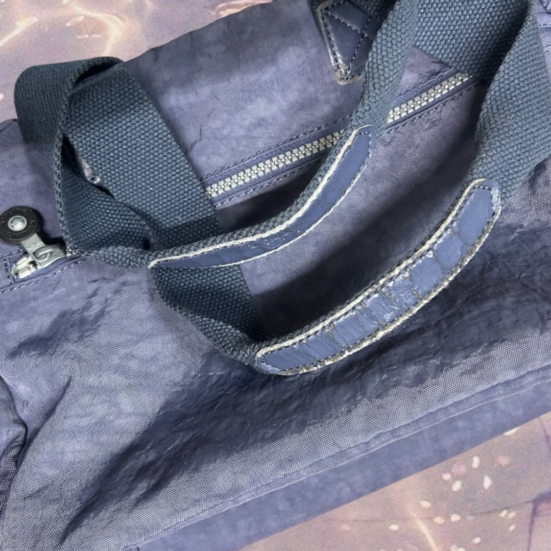 키플링 투 포켓 크로스백 토트백 숄더백 가방 블루 y2k 상품이미지4