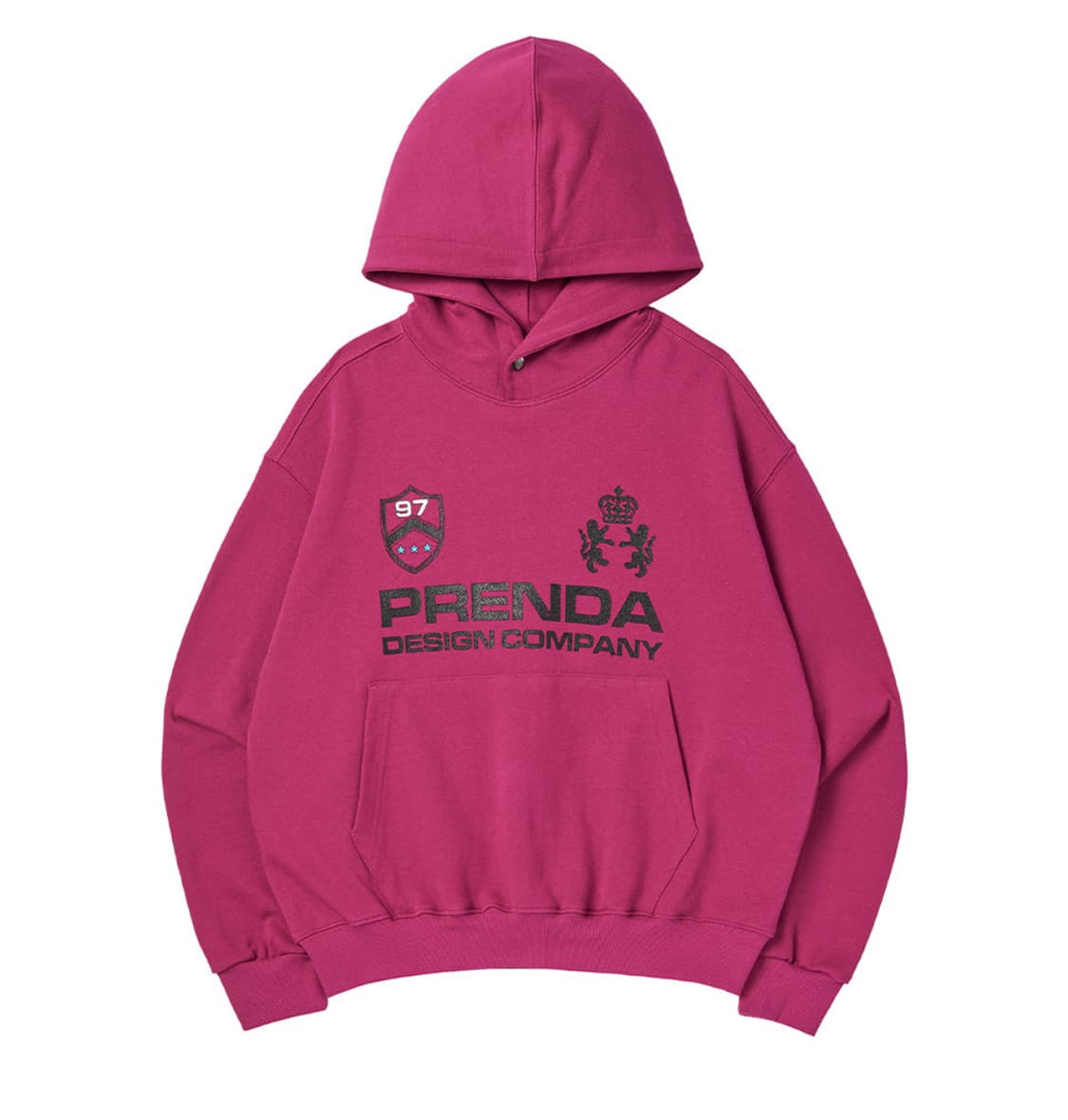 프렌다 PDC 후드티 마젠타 상품이미지2