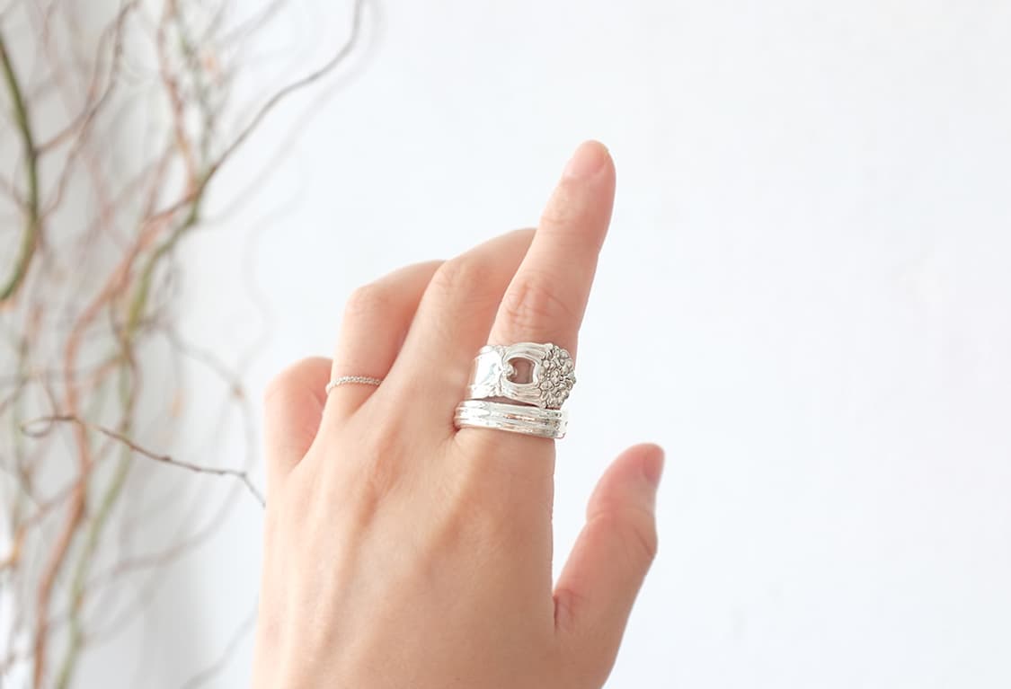 1940s 빈티지 커트러리 빈티지반지 빈티지스푼링 101681 상품이미지2