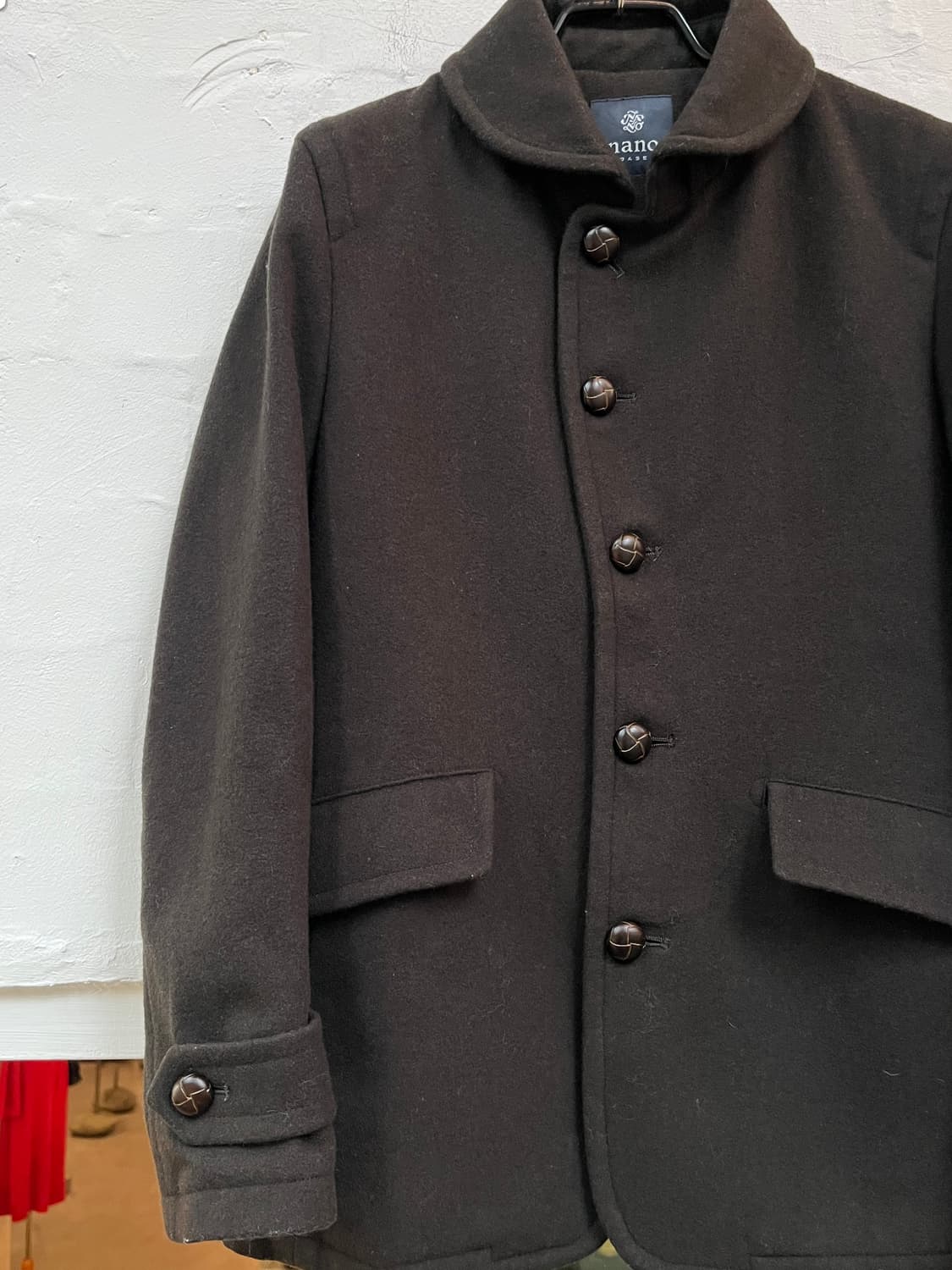 Nano 울 혼방 숏 코트 S 상품이미지3