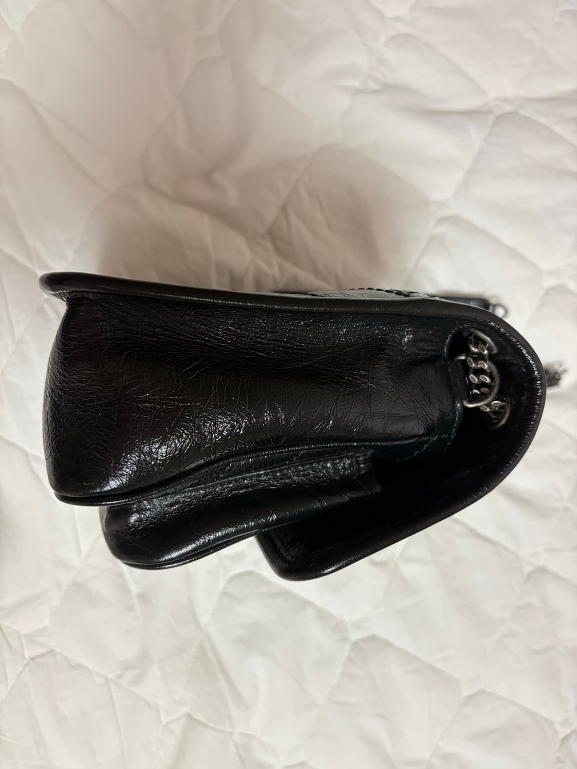 생로랑 니키백 베이비 블랙 상품이미지2