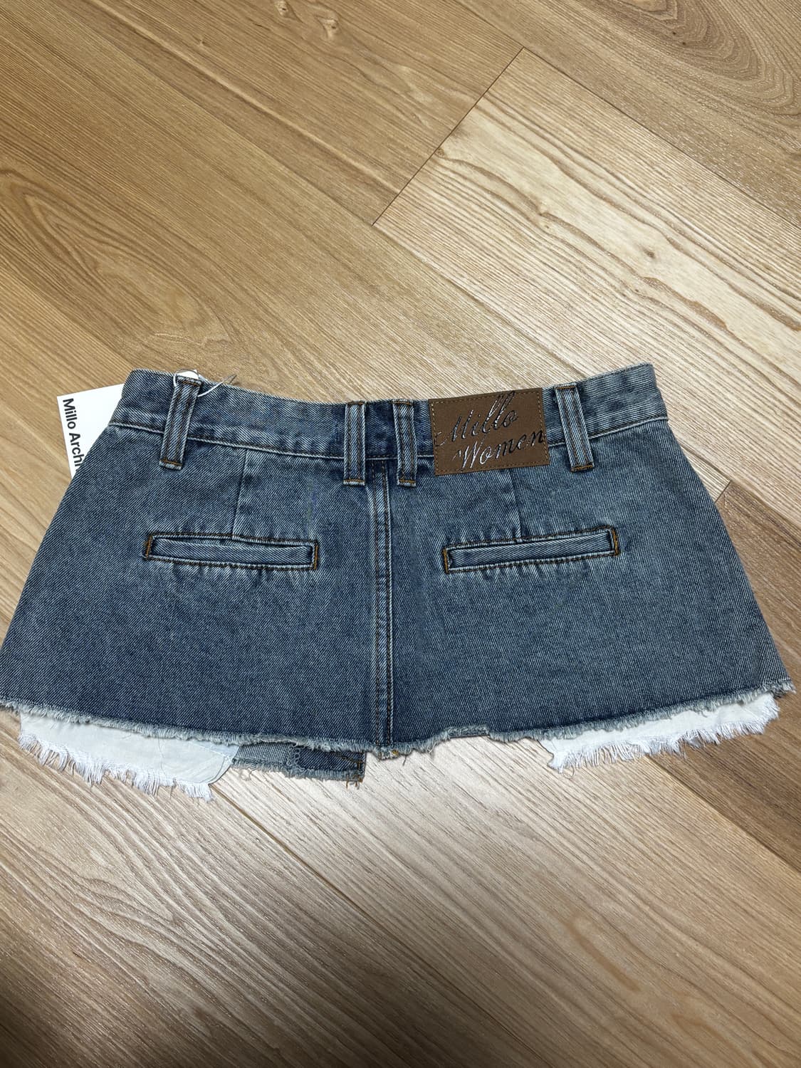 워시드 데님 웨이스트 벨트 [블루] 상품이미지8