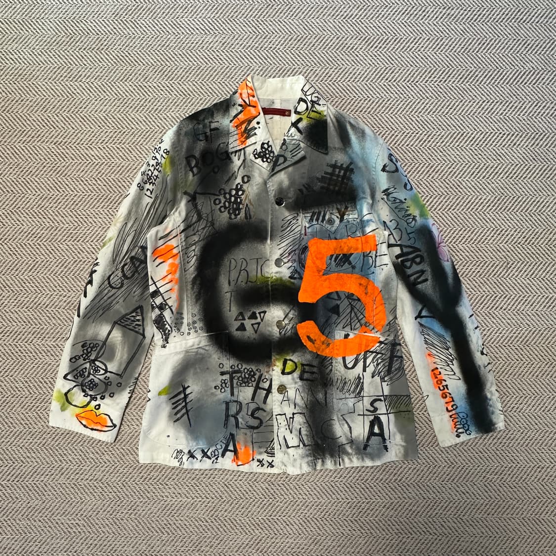 LEVI'S redloop graffiti  jacket vintage 상품이미지1