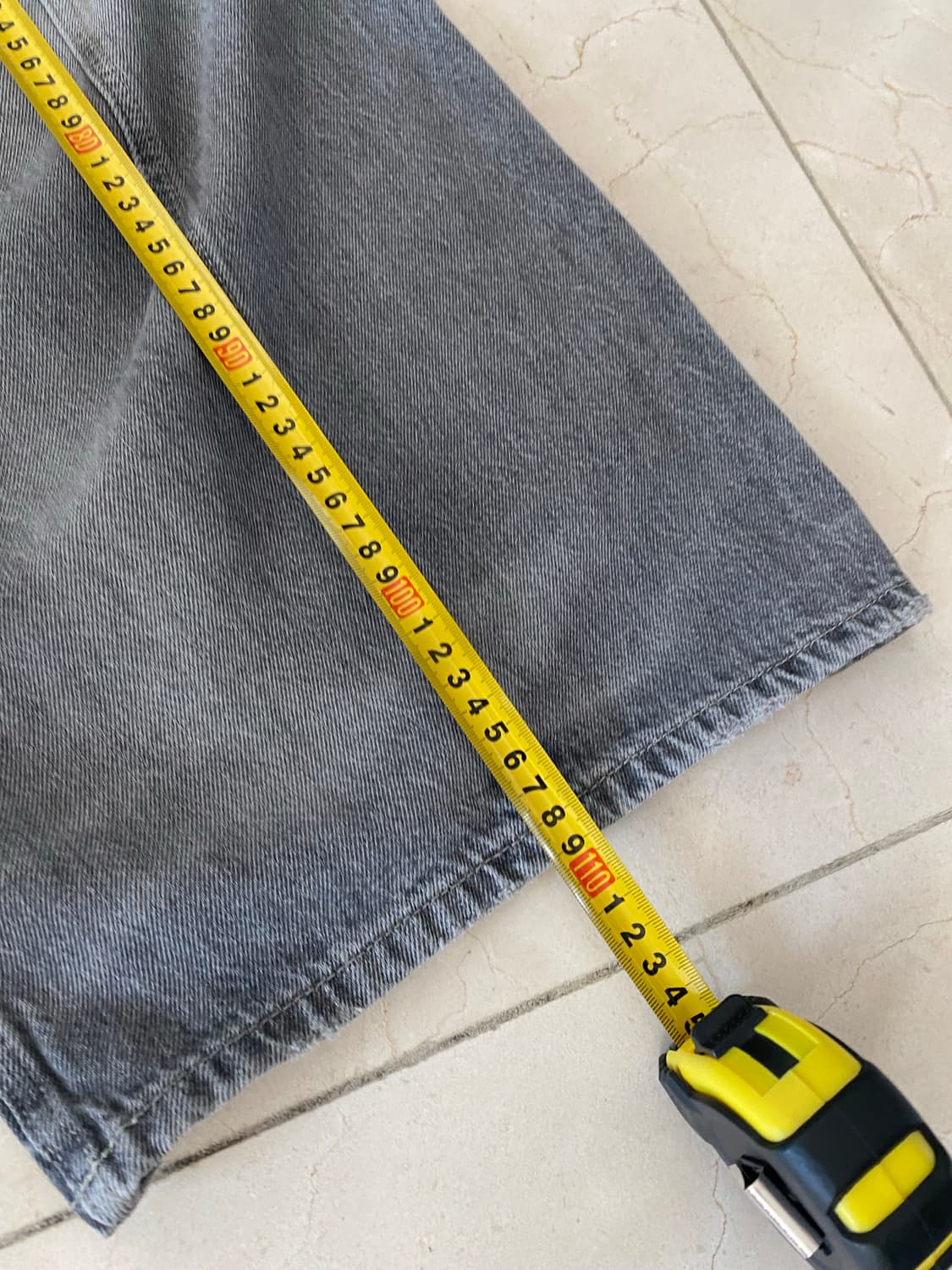 Zara 자라 벌룬 핏 회색 청바지 리바이스 상품이미지4