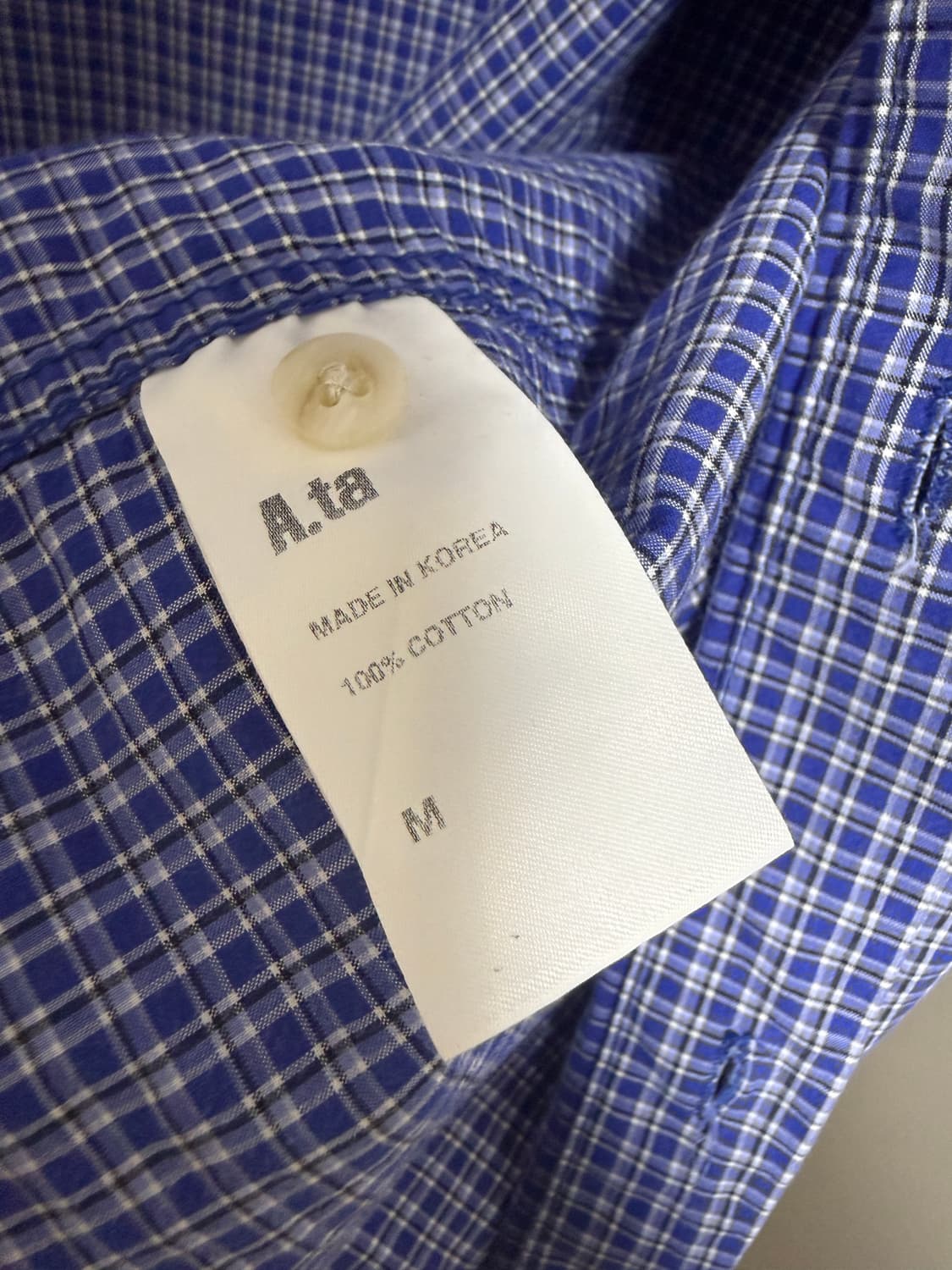 A.ta 데일리 셔츠 M 상품이미지5