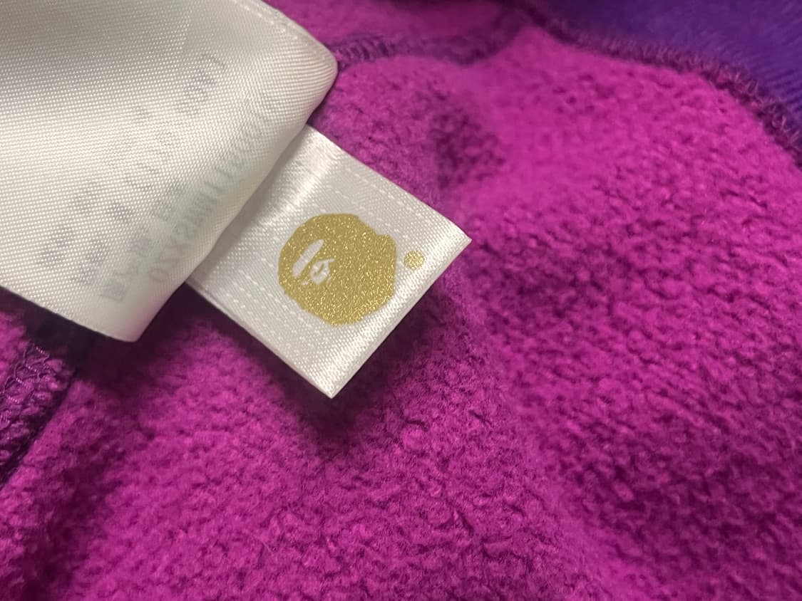 새상품급) 베이프 세퍼레이트 아수라 샤크 후드집업  상품이미지5