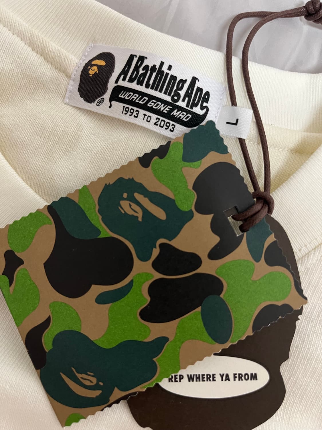 [새상품] 베이프 원포인트 맨투맨 상품이미지5