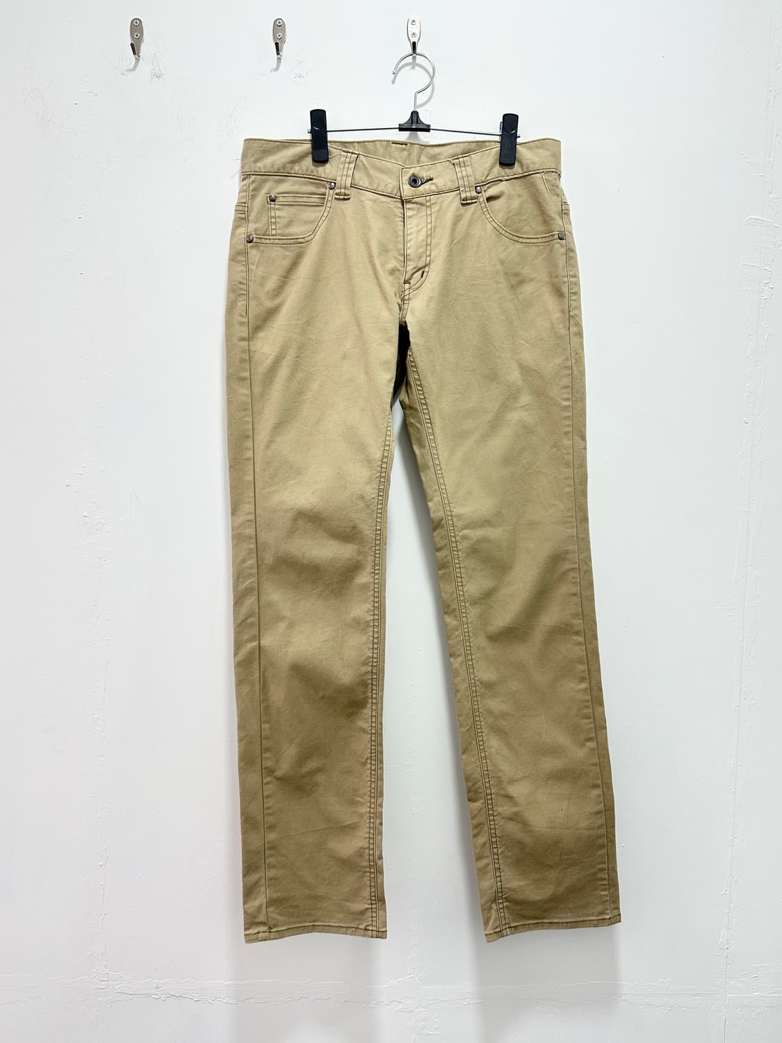 Vintage back zipper strap detail pants 상품이미지8