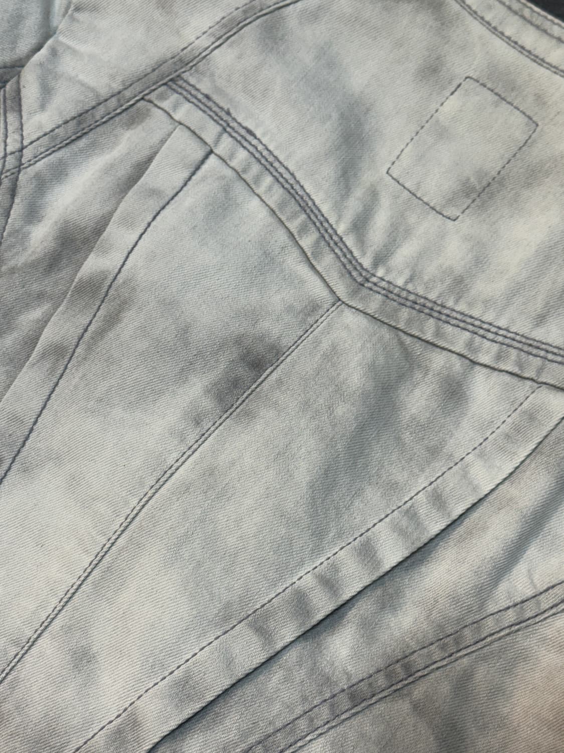TOMBOY JEANS 더티워시드 데님자켓 상품이미지5