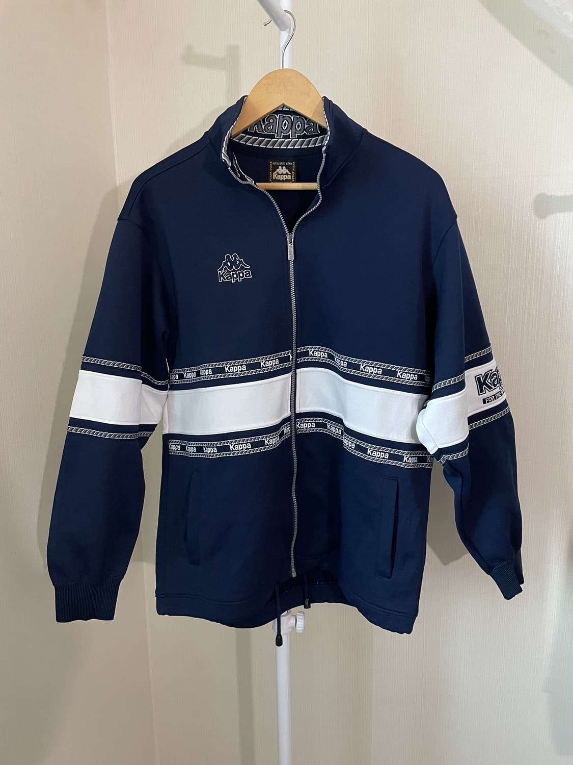 카파 네이비 트랙 집업 져지 상품이미지1