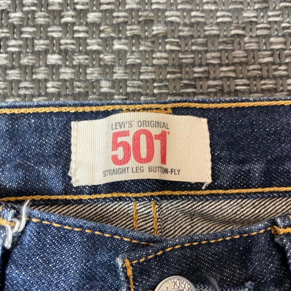 (28) 리바이스 501 진청 데님 팬츠 00s 상품이미지5