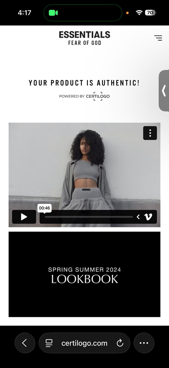 에센셜 후드티 XS 상품이미지4