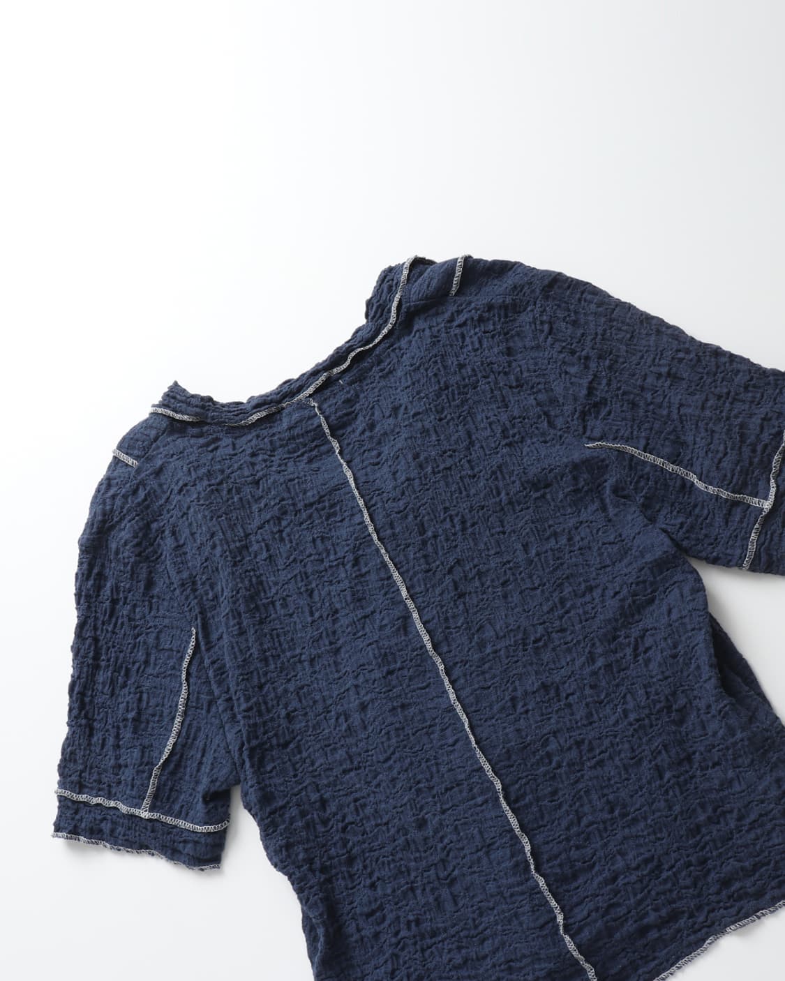 MOUSSY Bicolor Line Zip Blouse 상품이미지7
