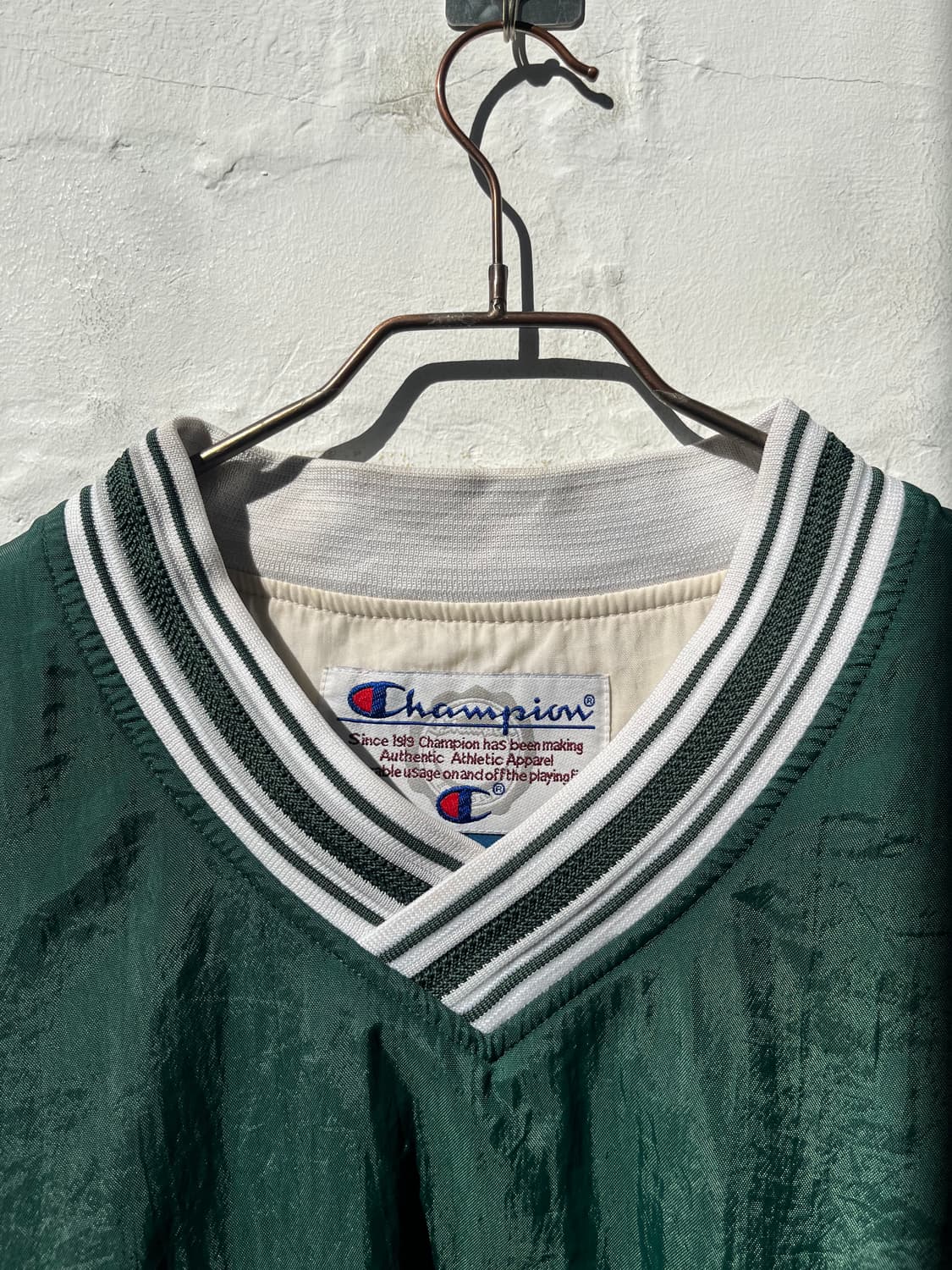Champion 빈티지 그린 웜업 M 상품이미지2