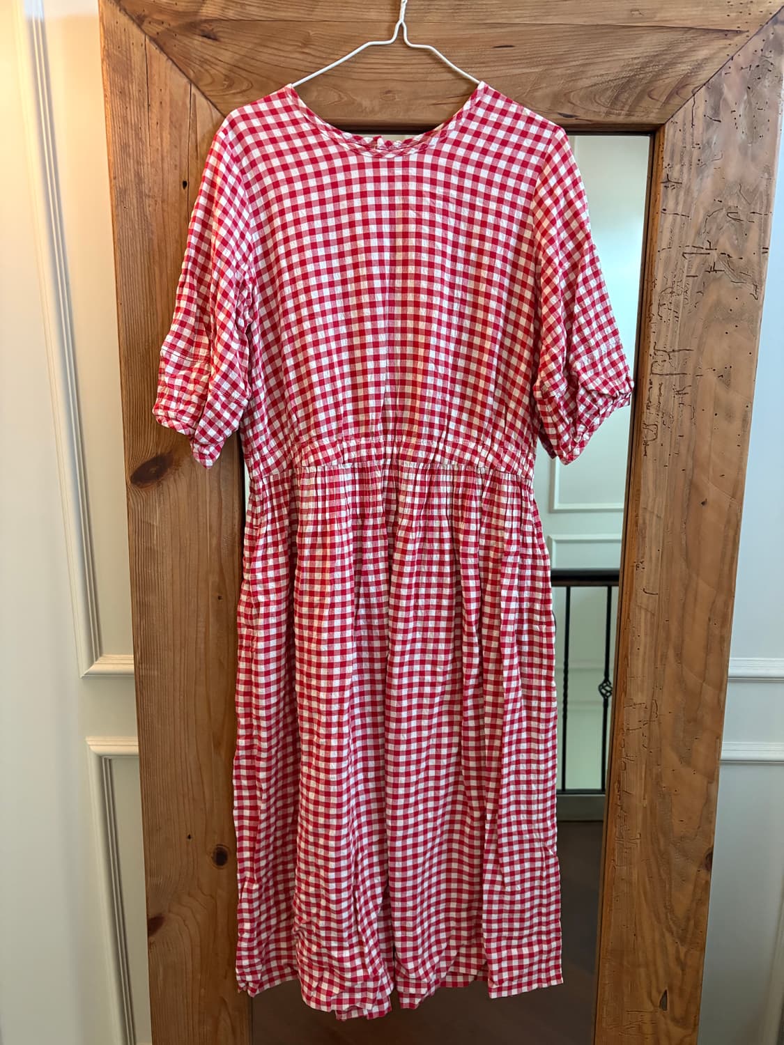 Ymc 깅엄체크 원피스 상품이미지3