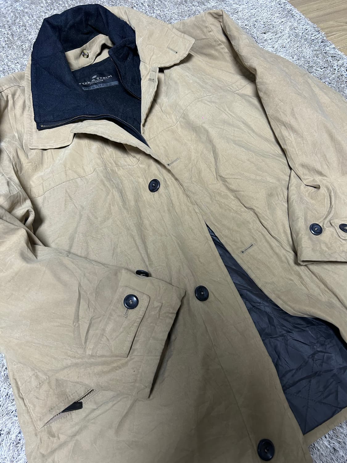 독일제 trek&travel 야상 헌팅자켓 사이즈 110 상품이미지2