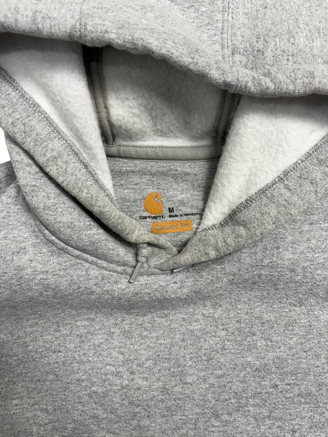 칼하트 오리지널핏 후드티 그레이 상품이미지5
