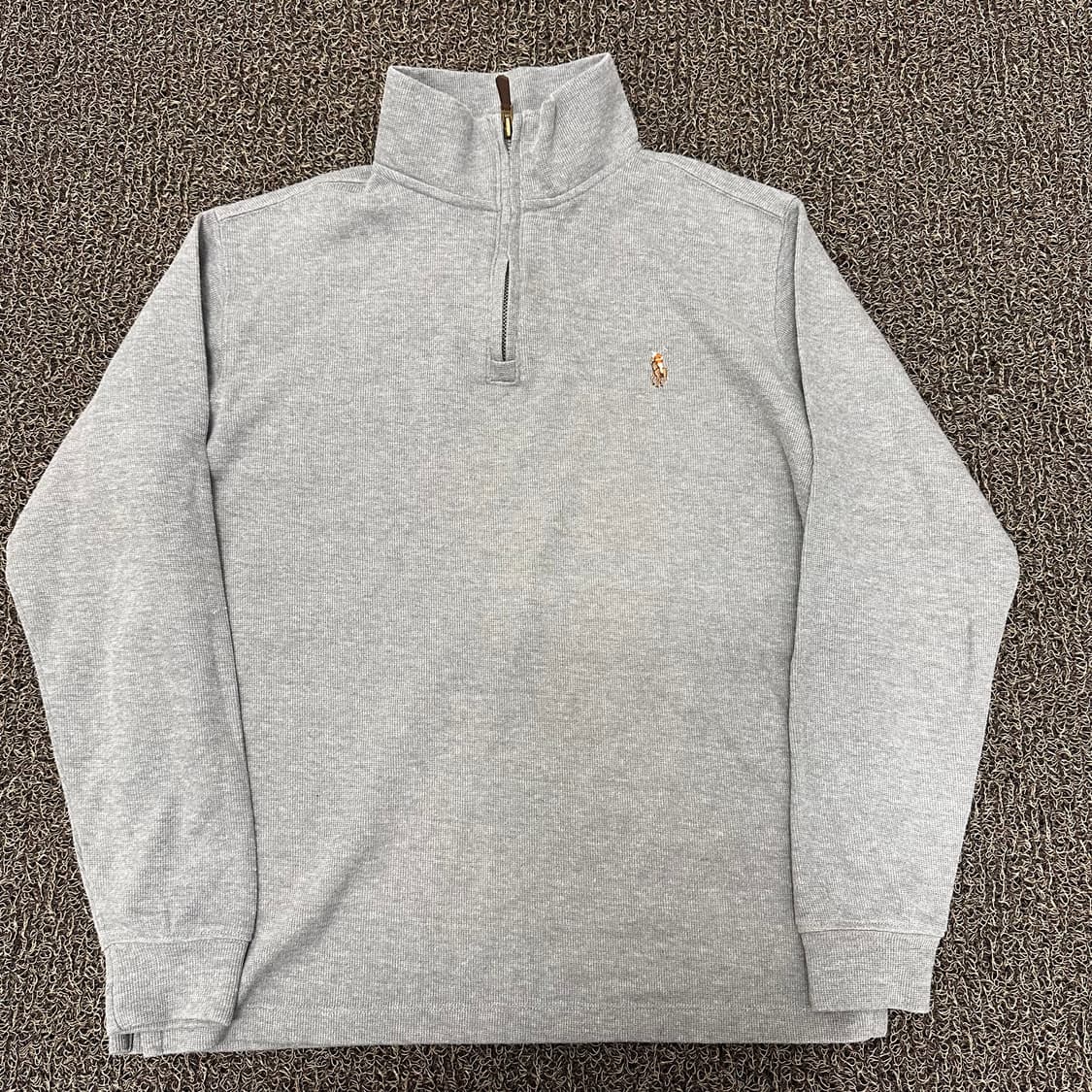 POLO 폴로 랄프로렌 신상 반집업 여성 니트 M 상품이미지1