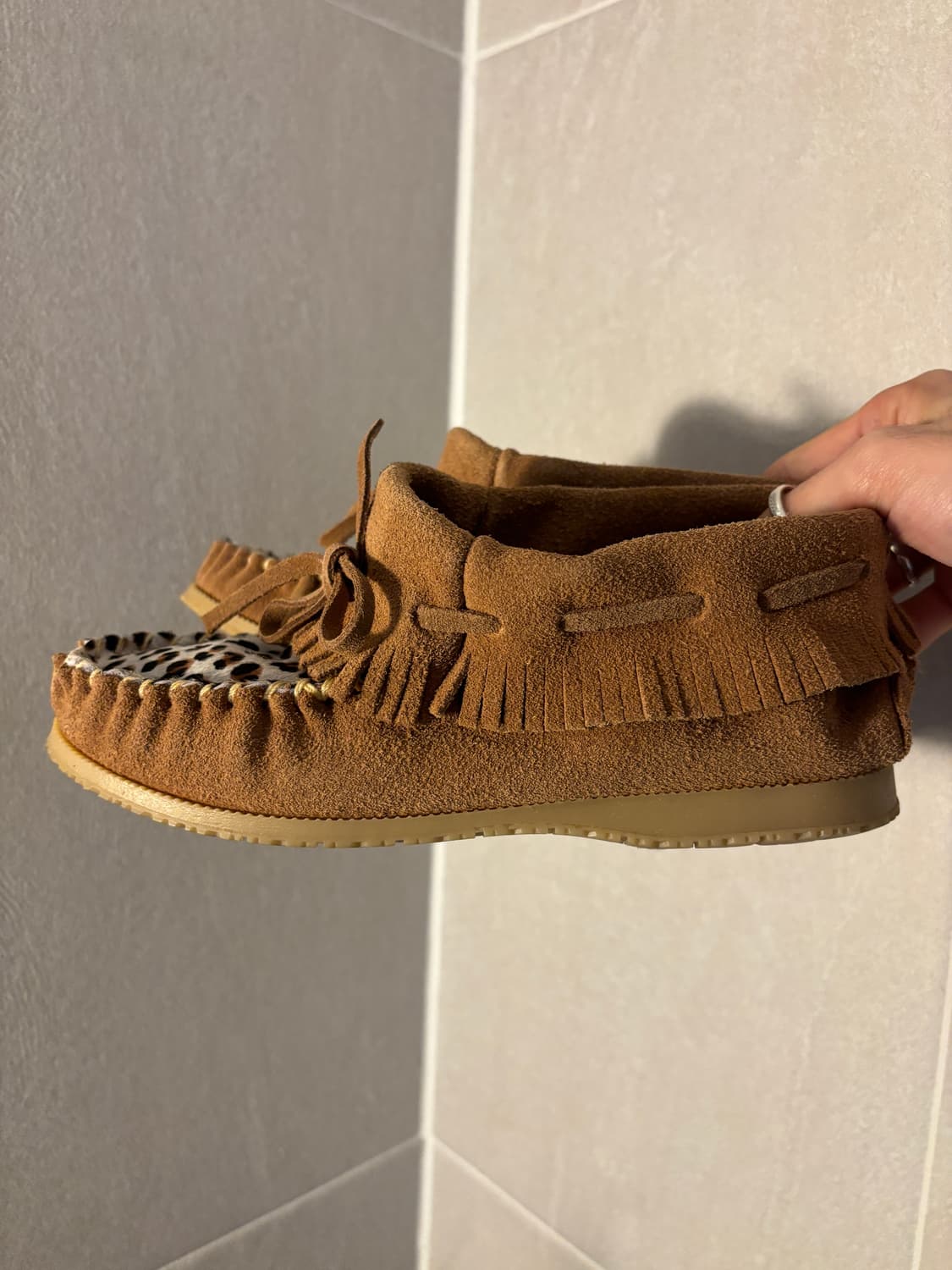 Amimoc milkfed 레오파드 모카신 상품이미지3