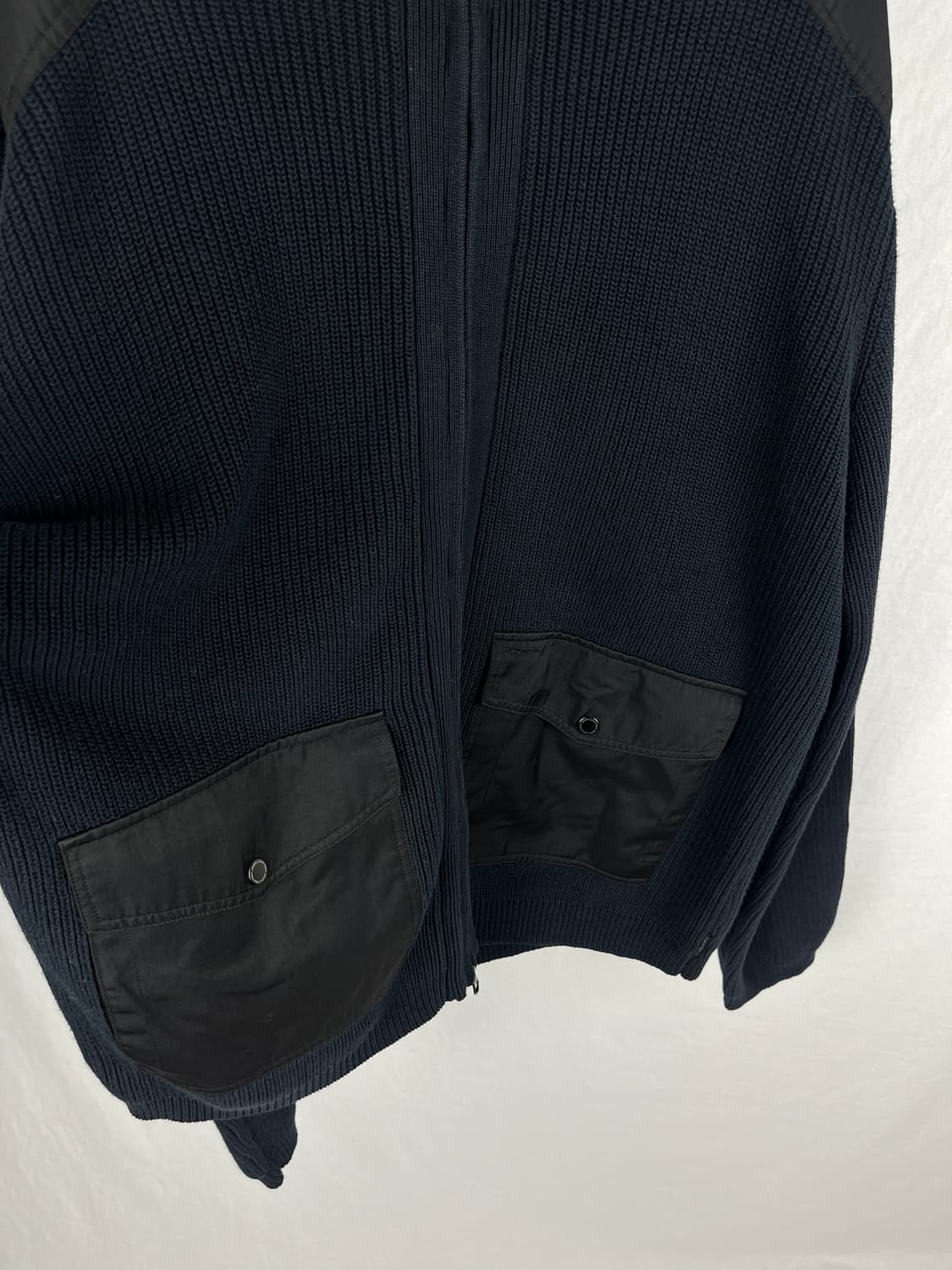 Calvin Klein Jeans 나일론 판넬 니트 집업 상품이미지3