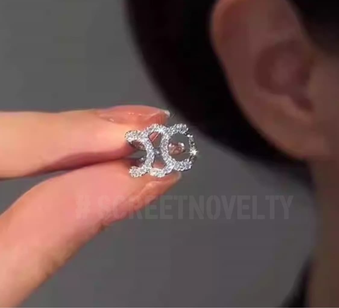 셀린느 큐빅 이어클립 상품이미지3