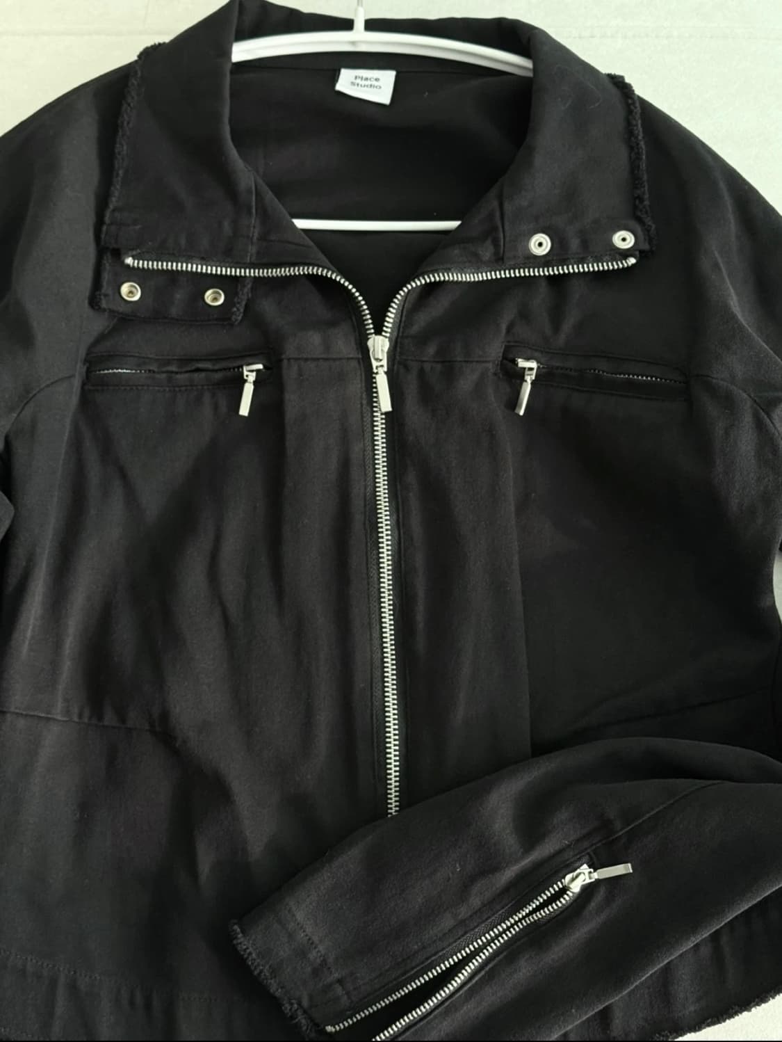 플레이스 스튜디오 블랙 자켓 상품이미지4
