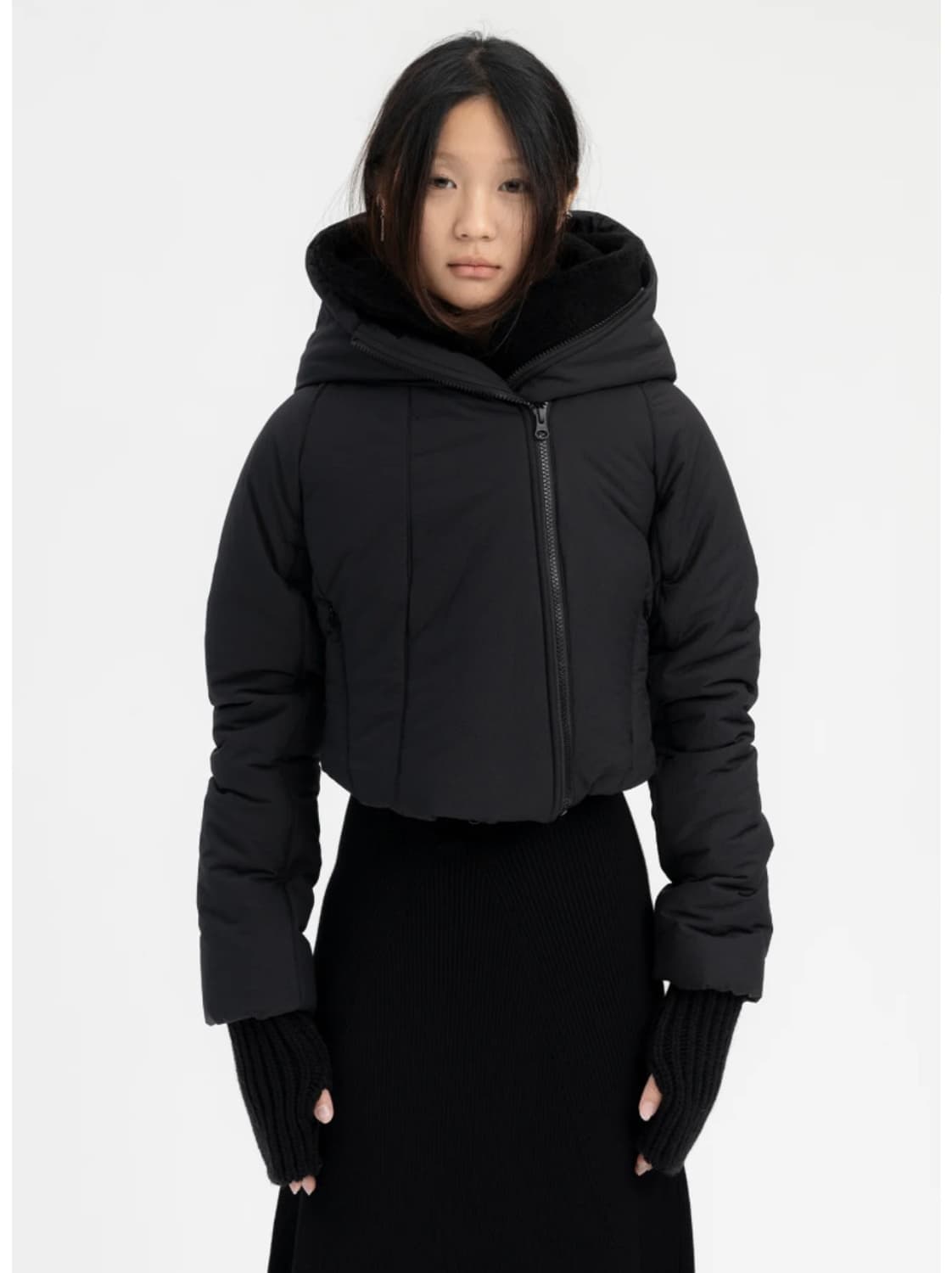 hyeinseo padded shearing jacket 0size 상품이미지2