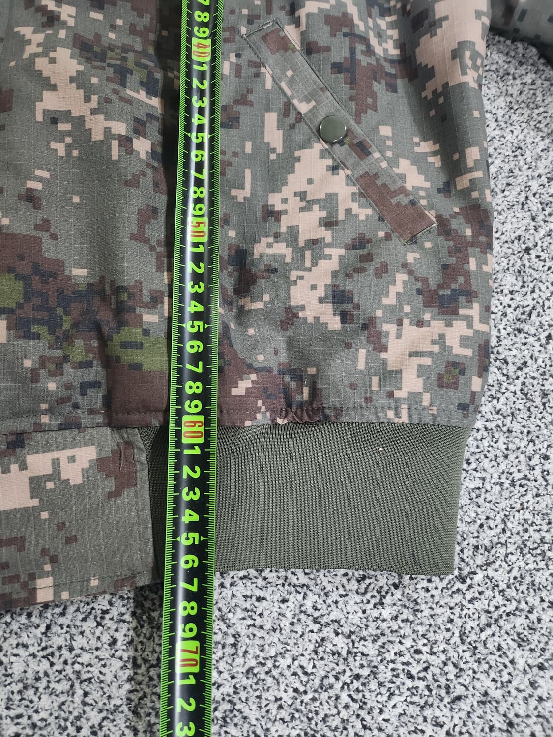 밀리터리 디지털 카모 전차병 점퍼 상태좋음 상품이미지9