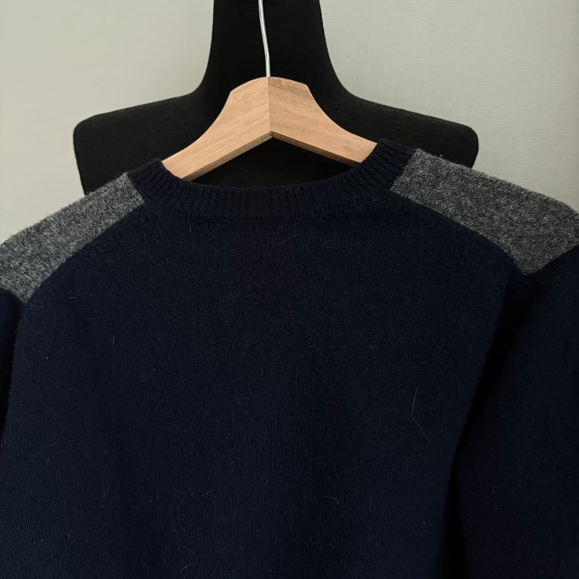 Comme des garçon 멜란지 니트 상품이미지4