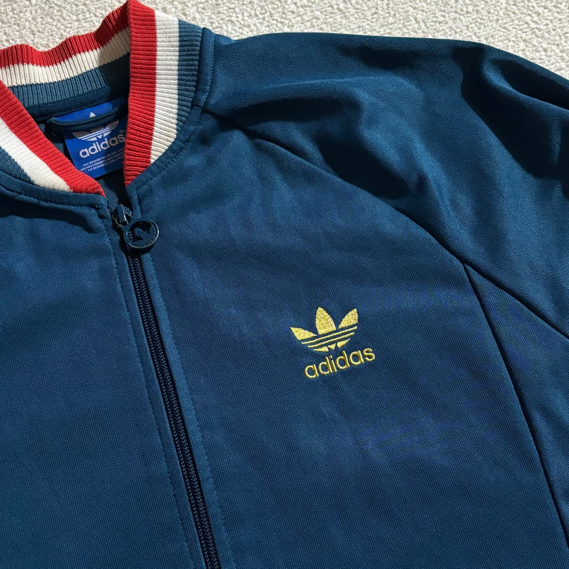 아디다스 올드스쿨 블루 잉글랜드 트랙탑 져지 상품이미지2