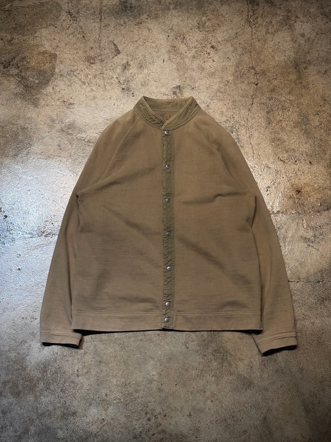 F ) BOSTON-NINE Sweat Snap Cardigan 상품이미지1