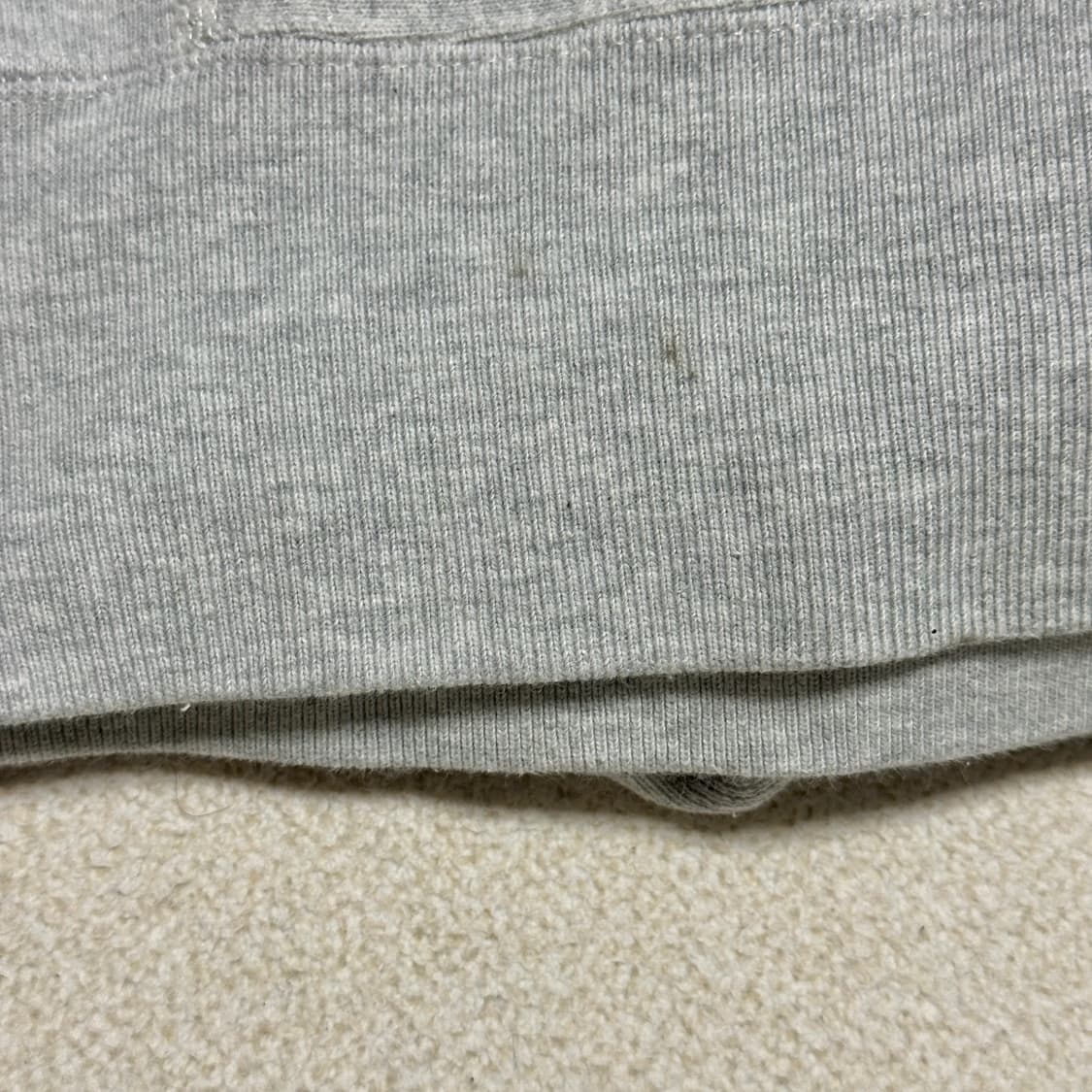 챔피온 리버스위브 블루택 기모 후드 집업 상품이미지8