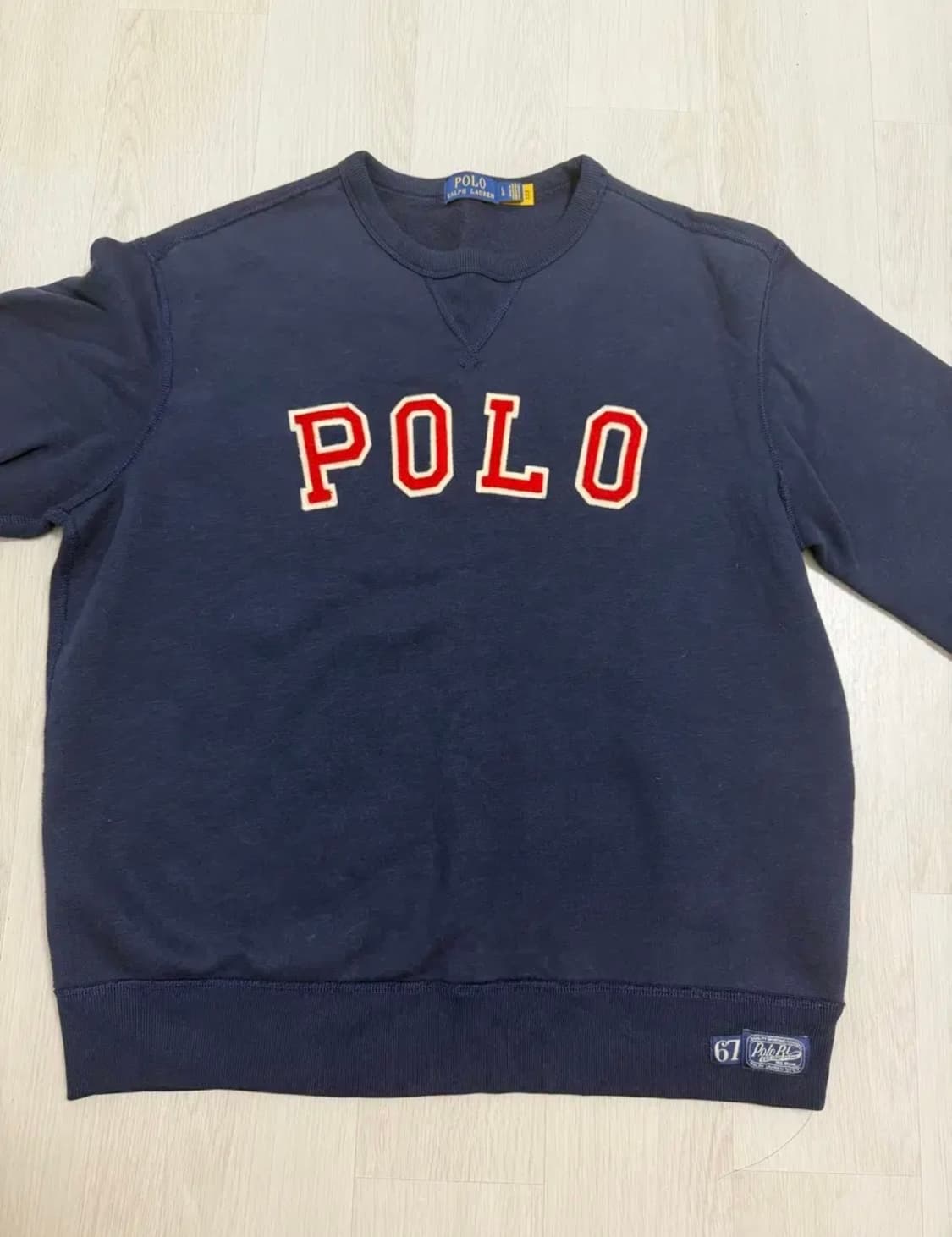 폴로랄프로렌  로고 맨투맨 상품이미지2