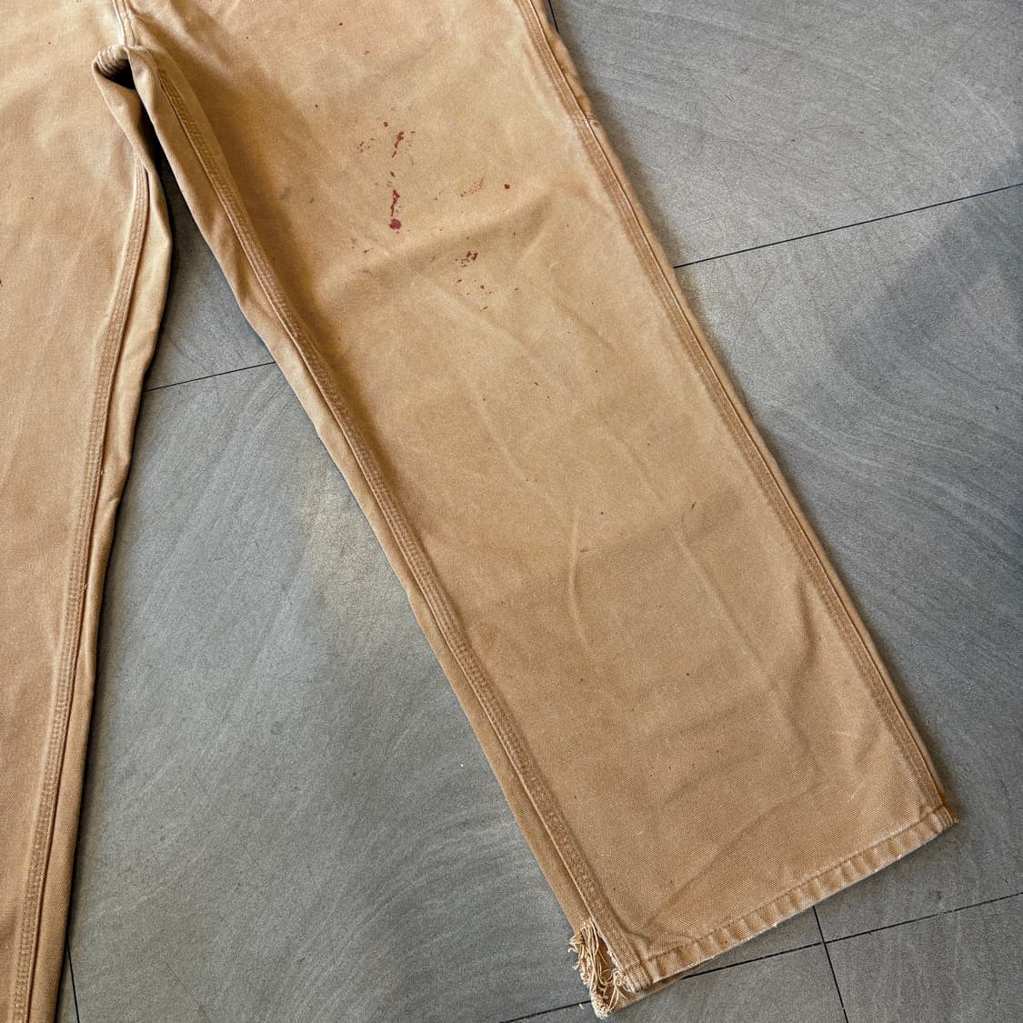 칼하트 오리지널 브라운 카펜터 팬츠  상품이미지8