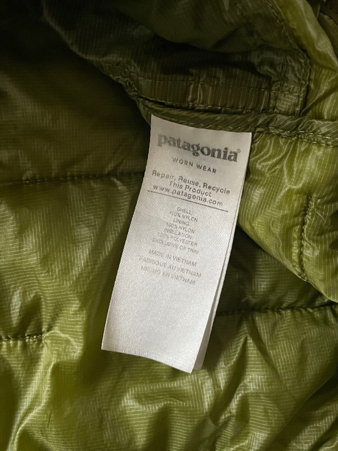 Patagonia Micro Puff Matcha Green Jacket 상품이미지10