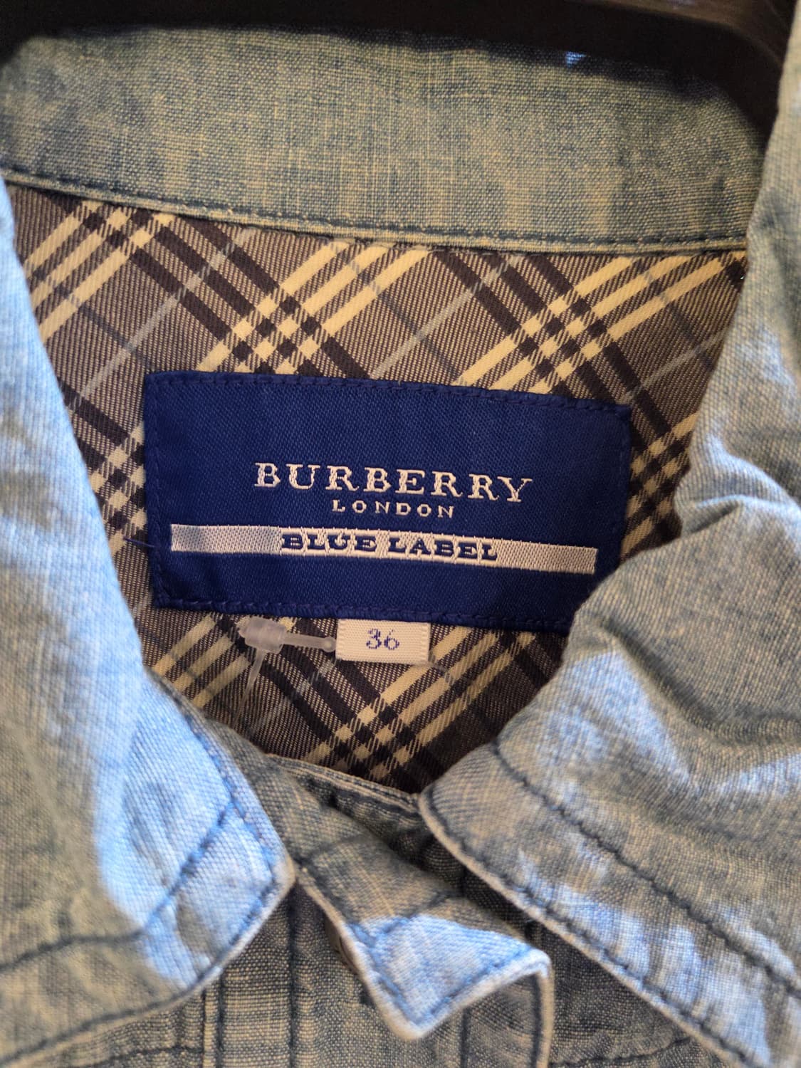 Burberry 버버리 연청 반팔크롭자켓 상품이미지3