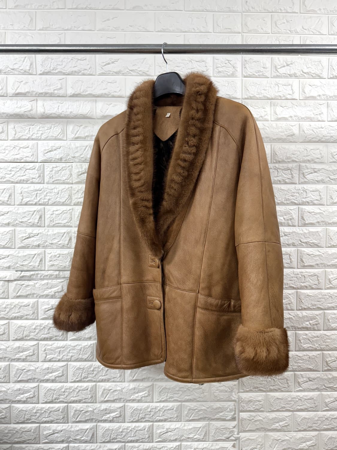 Lambskin 양가죽 시어링자켓 상품이미지1